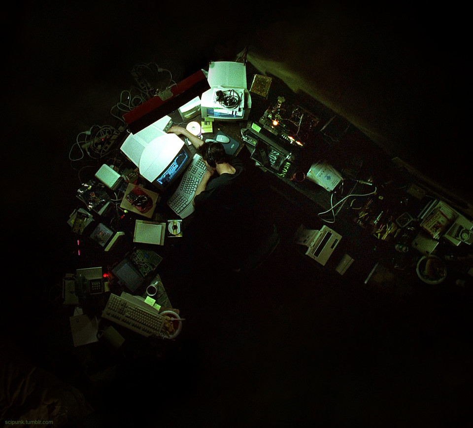 The meme is a picture of a person sitting at a desk surrounded by clutter, with a computer screen displaying a "Error 404" message. The text "I'm not lazy, I'm just on energy-saving mode" appears in the bottom left corner of the image. The image is meant to be humorous, implying that the person is intentionally avoiding work by pretending to be on a low-power mode.